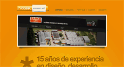 Desktop Screenshot of nicosal.com